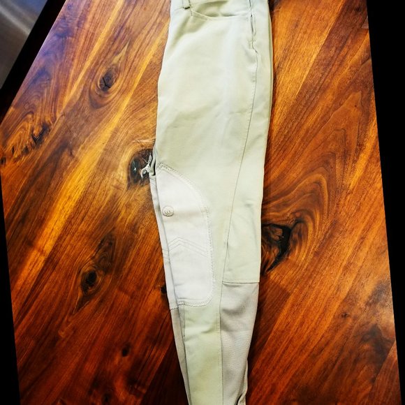Ovation Equestrian Riding Light Tan Pants 26R - Picture 4 of 7